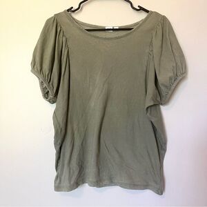 GAP Short Balloon Sleeve Tee Shirt Size Small